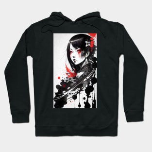 Japan Ink Style Women Hoodie